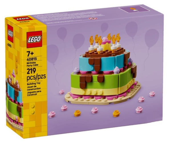 LEGO 40815 TORTA DELLE FESTE DI COMPLEANNO