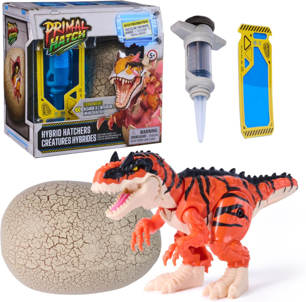 Hybrid Hatchers, Dinosauro e Uovo, si schiude
