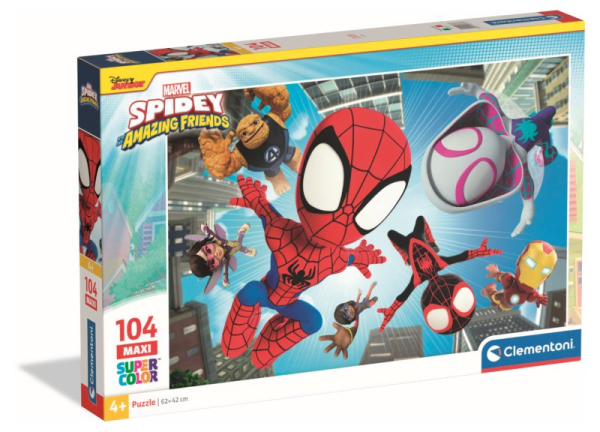 PUZZLE 104 MAXI SPIDEY AND HIS AMAZING — immagine 1