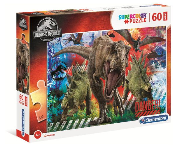 PUZZLE 60 MAXI JURASSIC WORLD — immagine 1