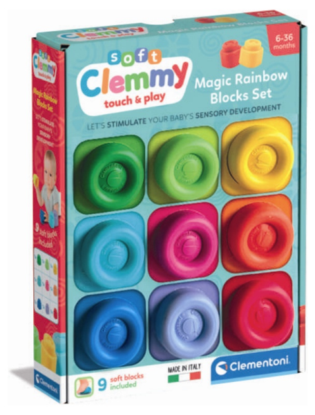 CLEMMY RAINBOW 9-BLOCK SET TRY-ME (INT) — immagine 1