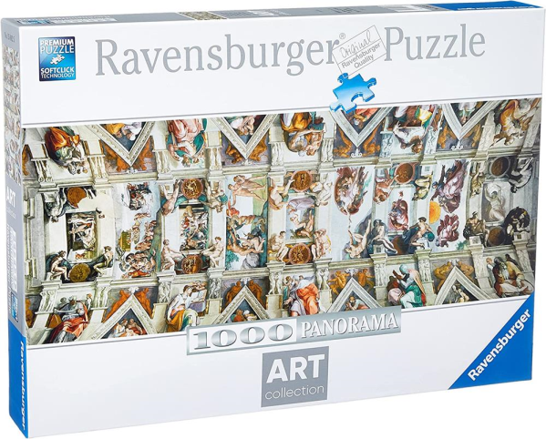 Puzzle 1000 pz Michelangelo: Volta della cappella sistina 1000 — immagine 1