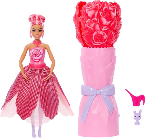 BARBIE FLOWER REVEAL ROSA ROSSA