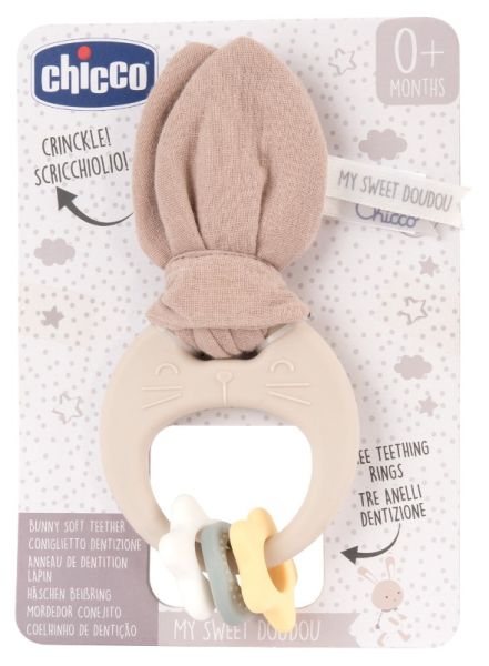 CHICCO BUNNY SOFT TEETHE — immagine 1