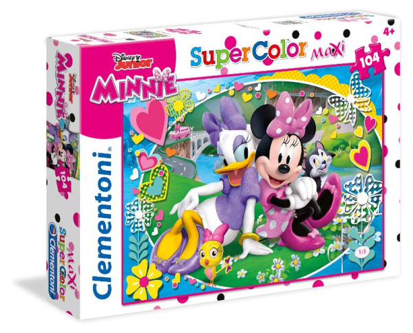 PUZZLE 104 MAXI MINNIE HAPPY HELPERS — immagine 1