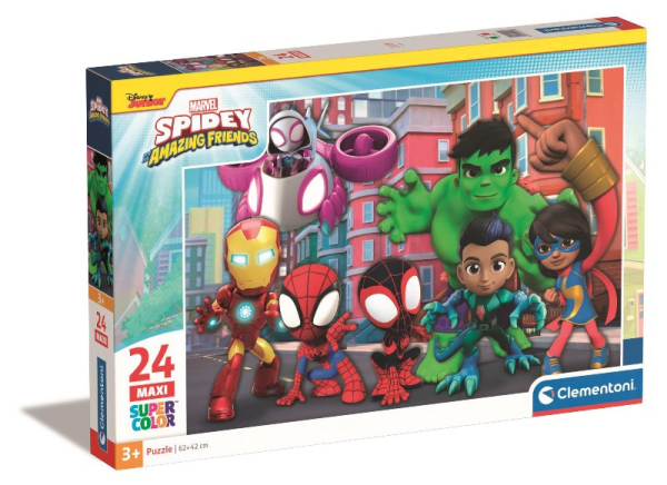 PUZZLE 24 MAXI SPIDEY AND HIS AZAZING — immagine 1