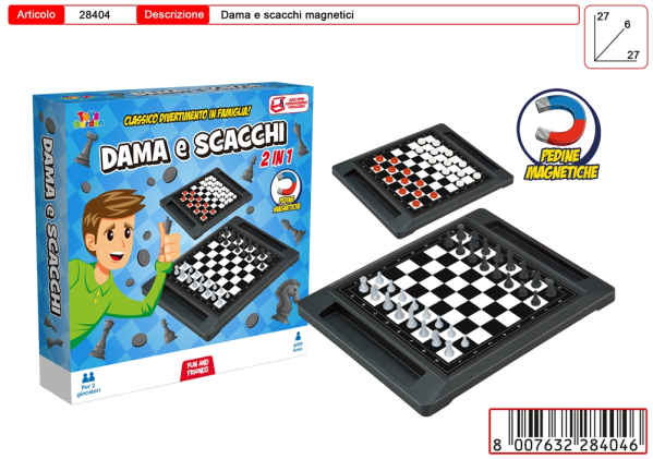 SCACCHI E DAMA 2IN1 — immagine 1