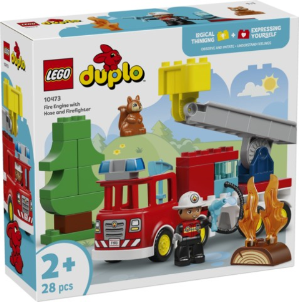 LEGO 10473 Autopompa con manichetta e pompiere — immagine 1