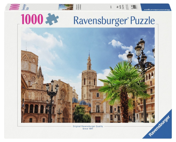 Puzzle 1000 pz Plaza de la Virgen, Valencia 1000 pc — immagine 1