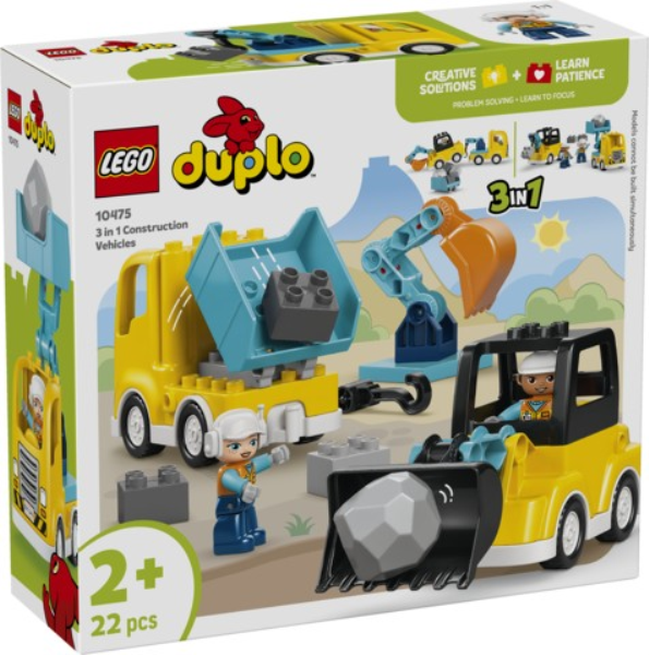 LEGO 10475 Veicoli da cantiere 3 in 1 — immagine 1