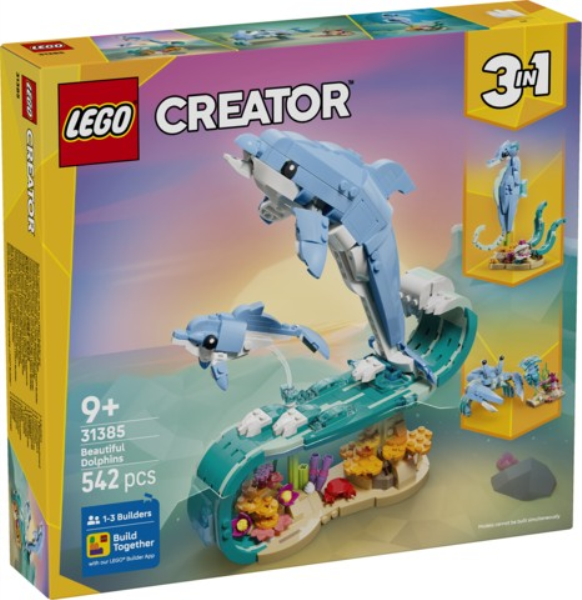 LEGO 31385 Animali marini: meravigliosi delfini — immagine 1