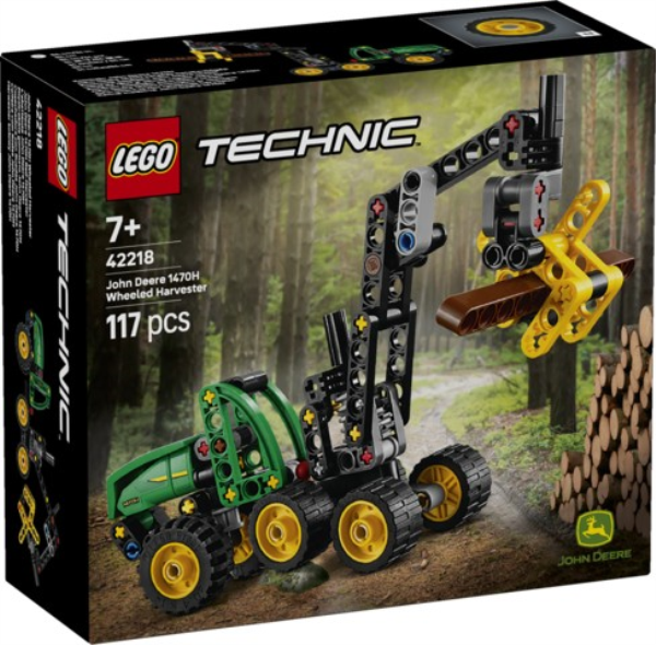 LEGO 42218 Mietitrebbia gommato John Deere 1470H — immagine 1