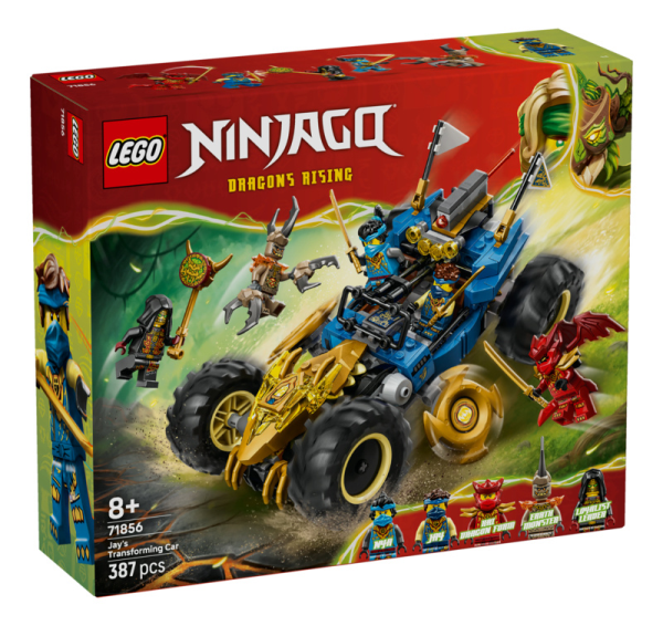 LEGO 71856 Auto mutaforma di Jay — immagine 1