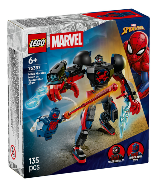 LEGO 76337 Mech di Miles Morales vs. Spider-Man — immagine 1