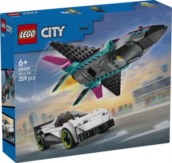 LEGO 60489 Jet contro Auto sportiva