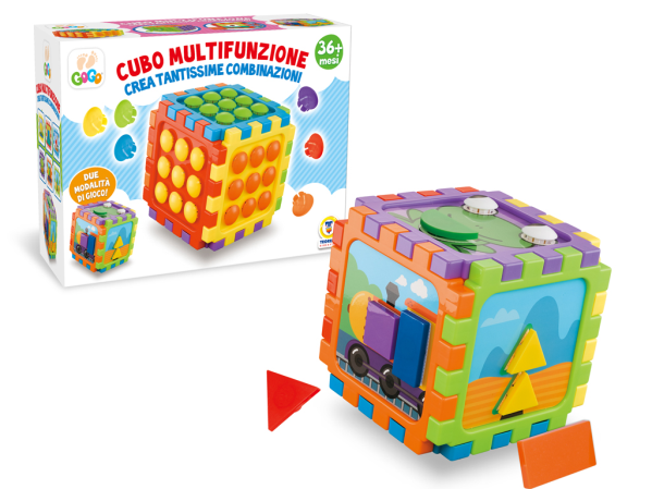 CUBO MULTIATTIVITA. MONTESSORIANO 2 IN 1 — immagine 1