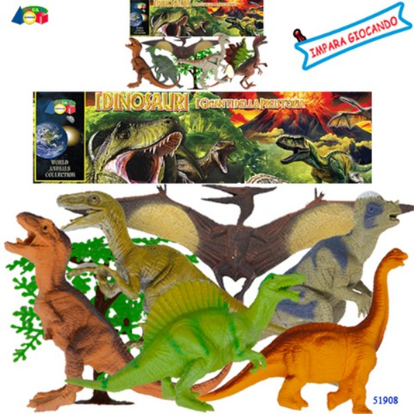 BUSTA DINOSAURI I GIGANTI DELLA PREISTORIA