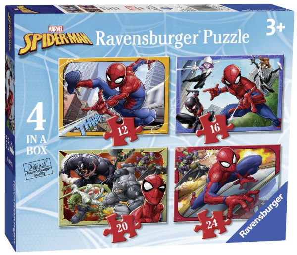 Puzzle 4 in 1 SPIDESPIDERMAN — immagine 1