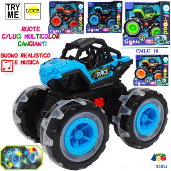 JEEP C/LUCE/RUOTE E MUSICA , TRYME