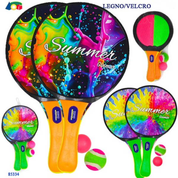 RACCHETTONI 2 IN 1 Con 2 Palline — immagine 1