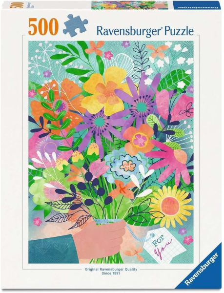 Puzzle 500 pz Fiori per te 500 pc — immagine 1