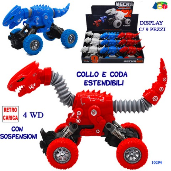 DS DINO C/SOSPENSIONI ESTENSIBILI(9) — immagine 1