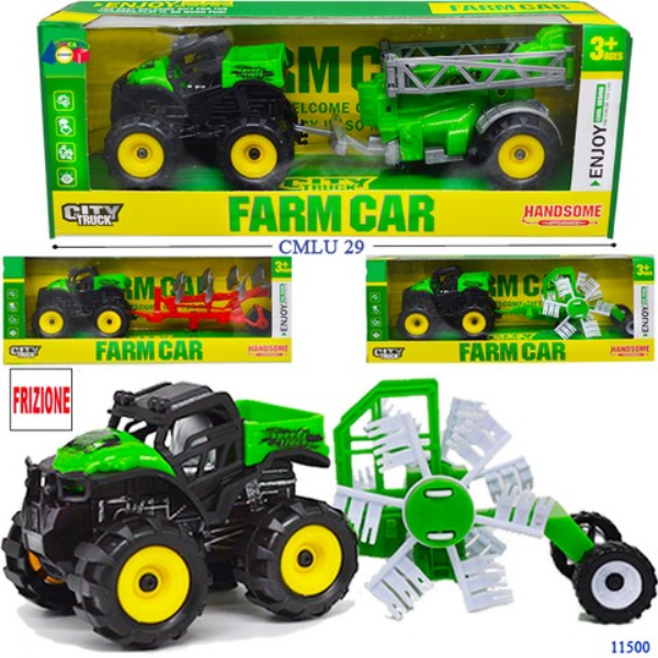 TRATTORE AGRICOLO FRIZ. C/RIMORCHIO — immagine 1