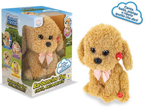 CANE BARBONCINO TOY CANTA — immagine 1
