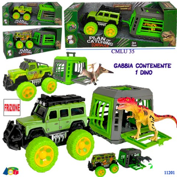 MEZZO KILLER FRIZ. C/GABBIA APRIBILE DINO — immagine 1