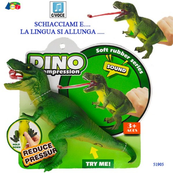 DINO MORBIDO C/VOCE LINGUA ALLUNGABILE — immagine 1