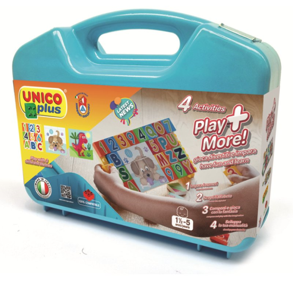 UNICOPLUS VALIGETTA LETTERE-NUMERI-PUZZLE — immagine 1