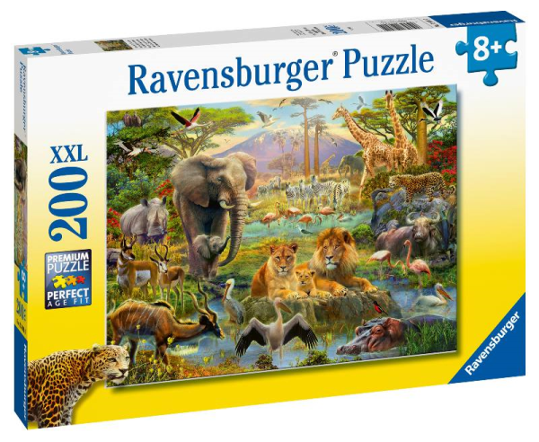 Puzzle 200 pezzi XXL: ANIMALI DELLA SAVANA — immagine 1