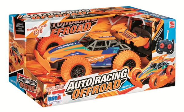 AUTO DESERT FOX RADIOCOMANDATA SCALA 1:18