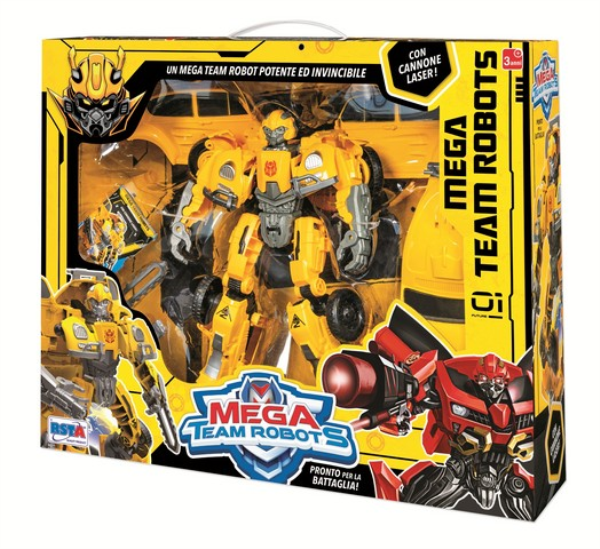 ROBOT TRASFORMABILE MEGA TEAM — immagine 1