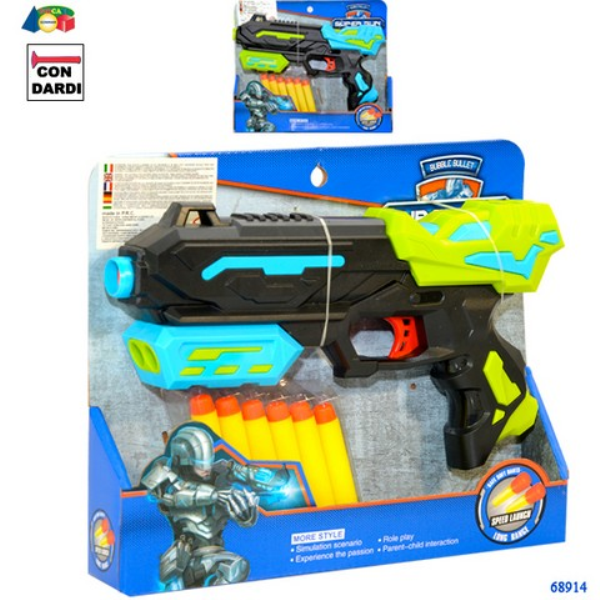 PISTOLA SPAZIALE SPARA DARDI