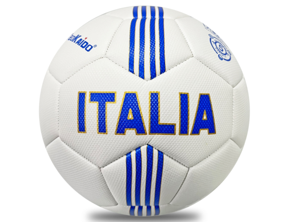 PALLONE CALCIO IT T.5 350 GR BIANCO — immagine 1
