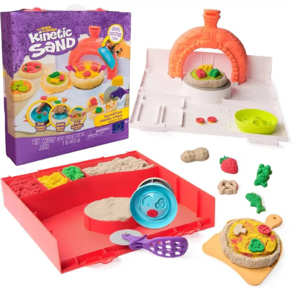 GIOCO SQUISH PIZZA KINETIC SAND — immagine 1