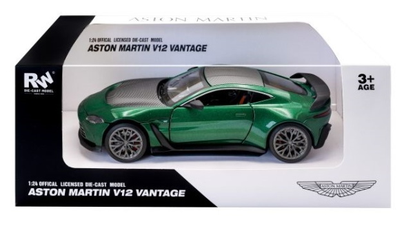 AUTO 1:24 ASTON MARTIN VANTAGE GREEN/ — immagine 1