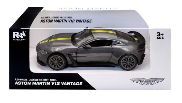 AUTO 1:24 ASTON MARTIN VANTAGE GREY/Y