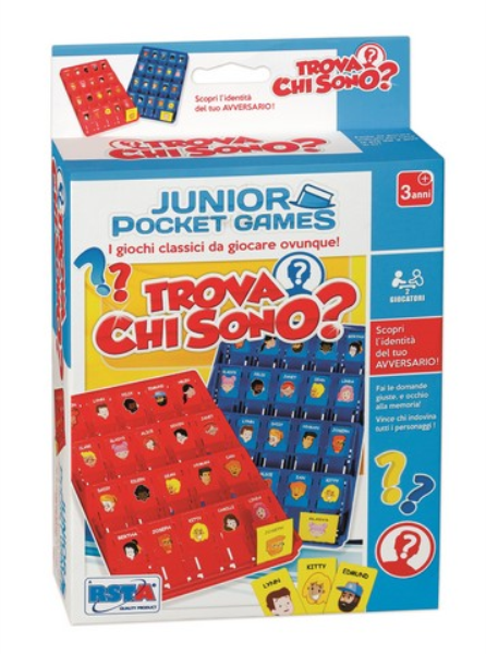 GIOCO JUNIOR POCKET TROVA CHI SONO — immagine 1
