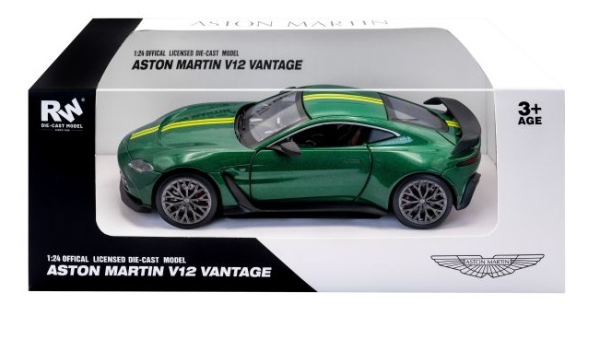 AUTO 1:24 ASTON MARTIN GREEN/Y — immagine 1