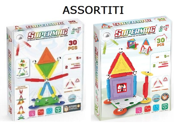 COSTRUZIONI SUPERMAG MAGNETICHE 30 ASS.TO — immagine 1
