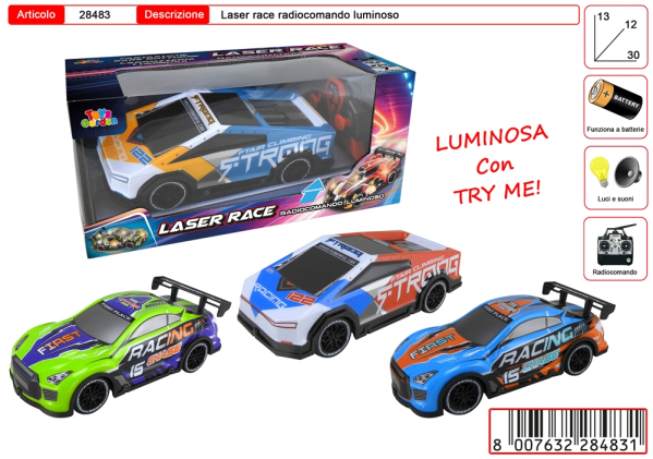 AUTO R/C LASER 1:18