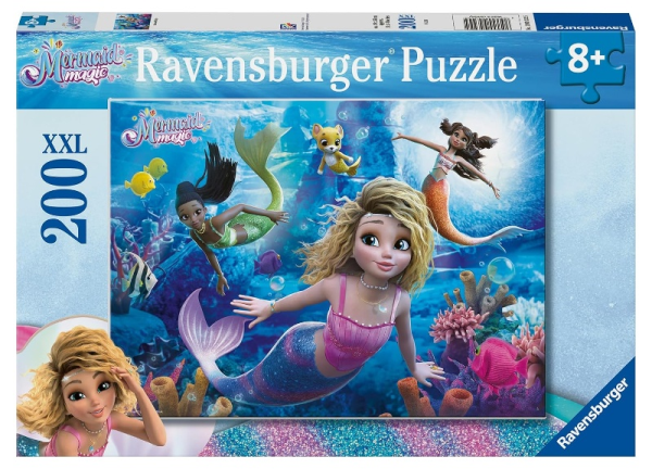 Puzzle 200 pz XXL Mermaid Magic XXL 200 pc — immagine 1