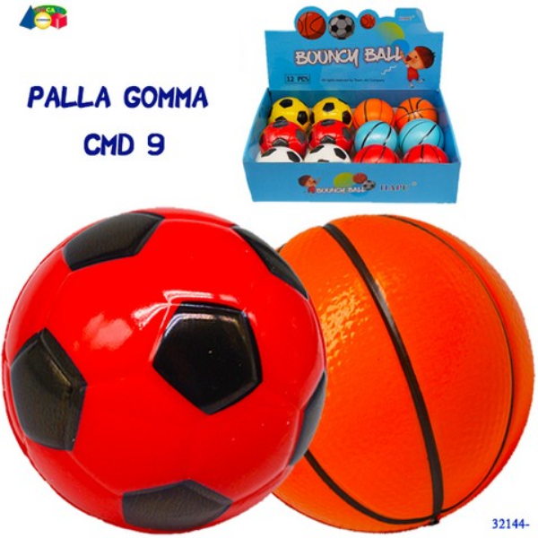 PALLA GOMMA ASS. IN BOX — immagine 1