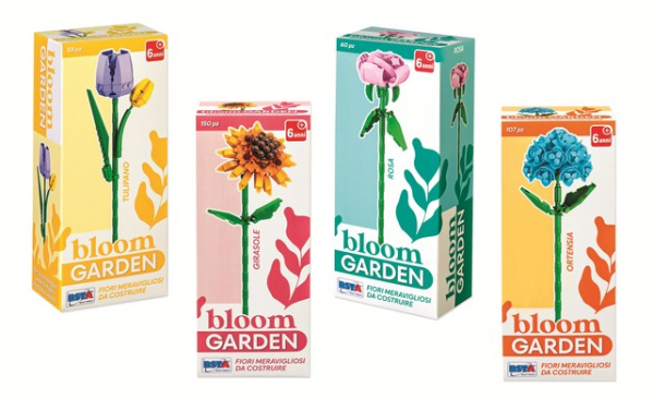 COSTRUISCI BLOOM GARDEN FIORI DA 4 ASS.(12) — immagine 1