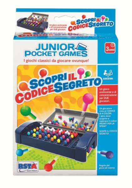 GIOCO JUNIOR POCKET CODICE SEGRETO — immagine 1