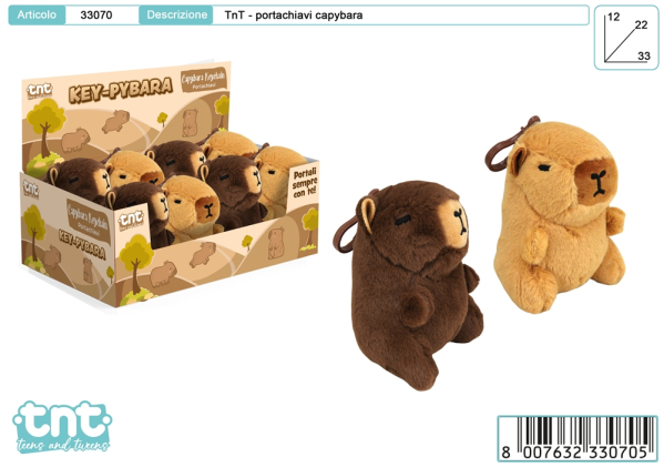 CAPYBARA PORTACHIAVI (12) — immagine 1