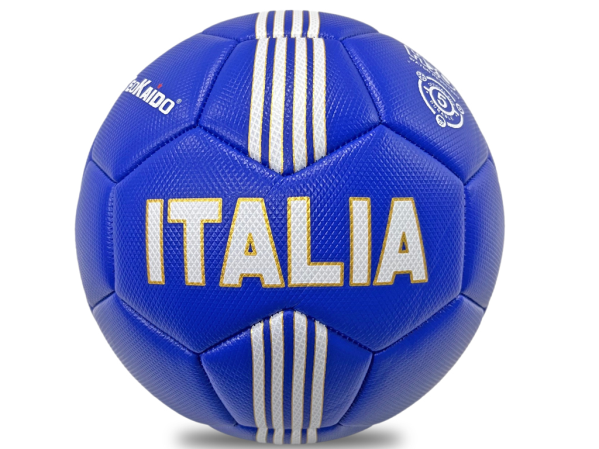 PALLONE CALCIO IT T.5 350 GR BLU — immagine 1