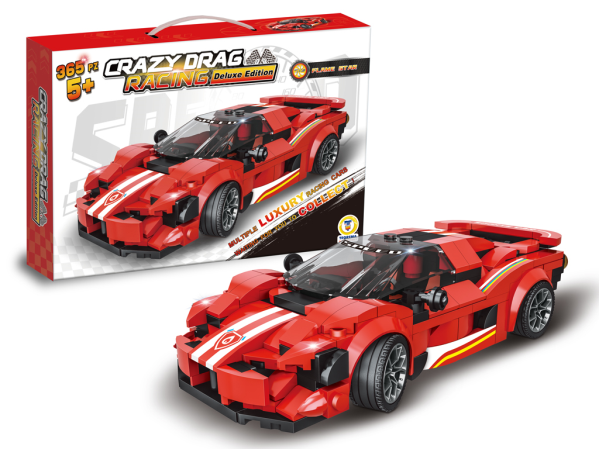 COSTRUZIONI CLICK CLACK RACING CARS 365 PZ — immagine 1